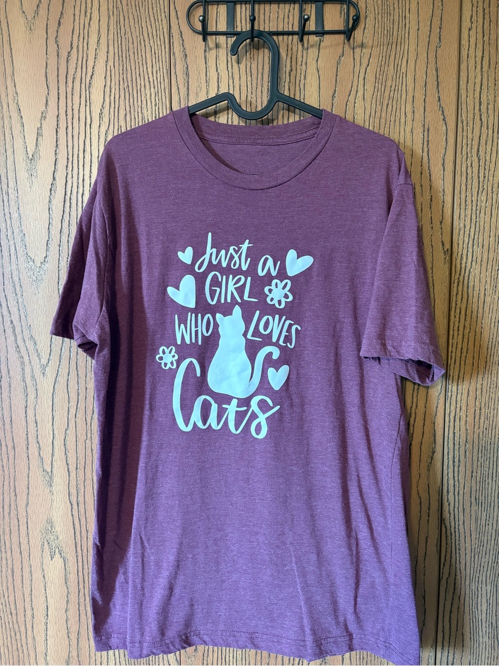 Cat Themed Graphic T-Shirt
